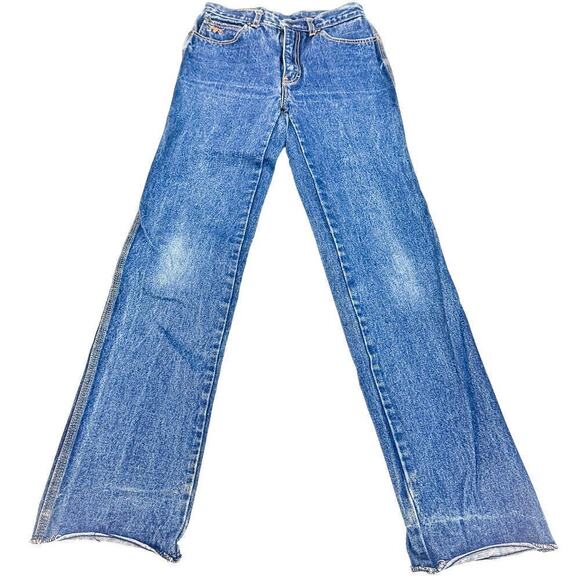 Sergio Valente Boys Prep Bootcut Denim Jeans VINTAGE Size 29 - Picture 2 of 7